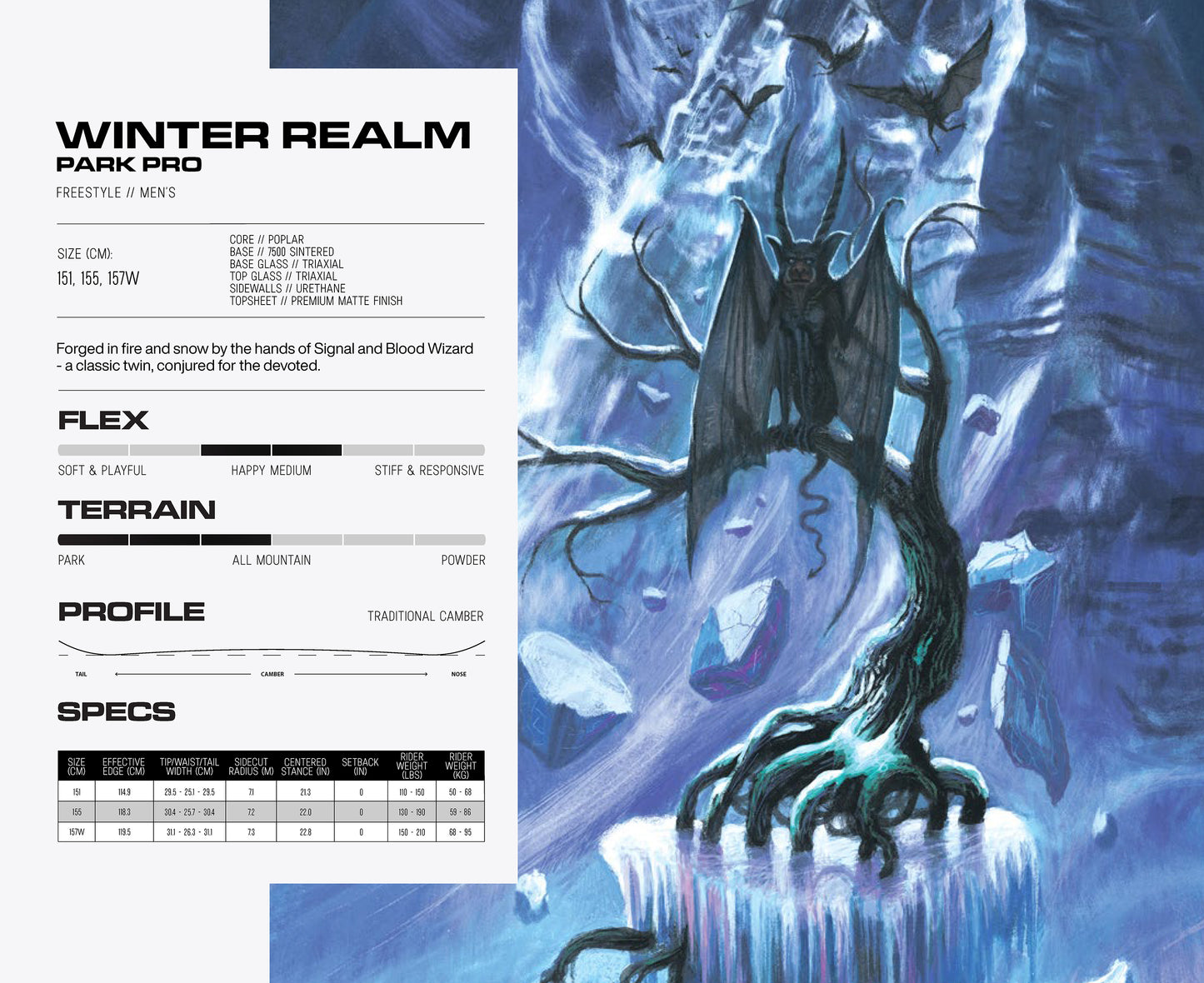 26/27MODEL | BLOOD WIZARD / WINTER REALM |