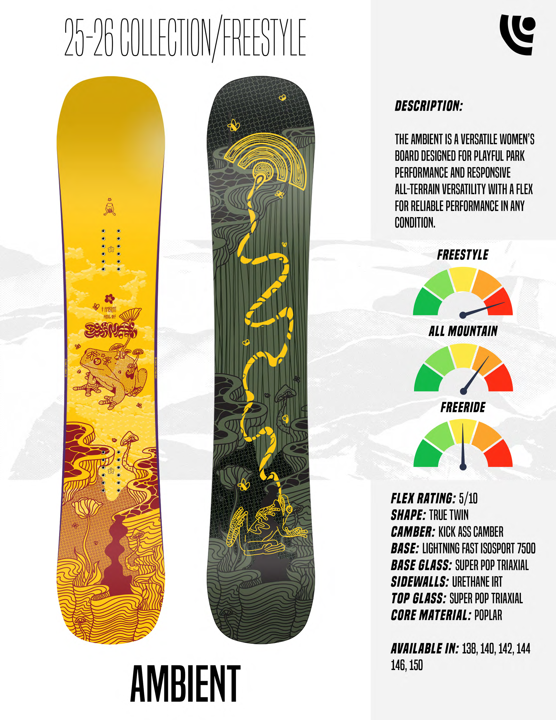 25/26 AMBIENT – Signal Snowboards - JAPAN 25/26 AMBIENT – Signal Snowboards - JAPAN