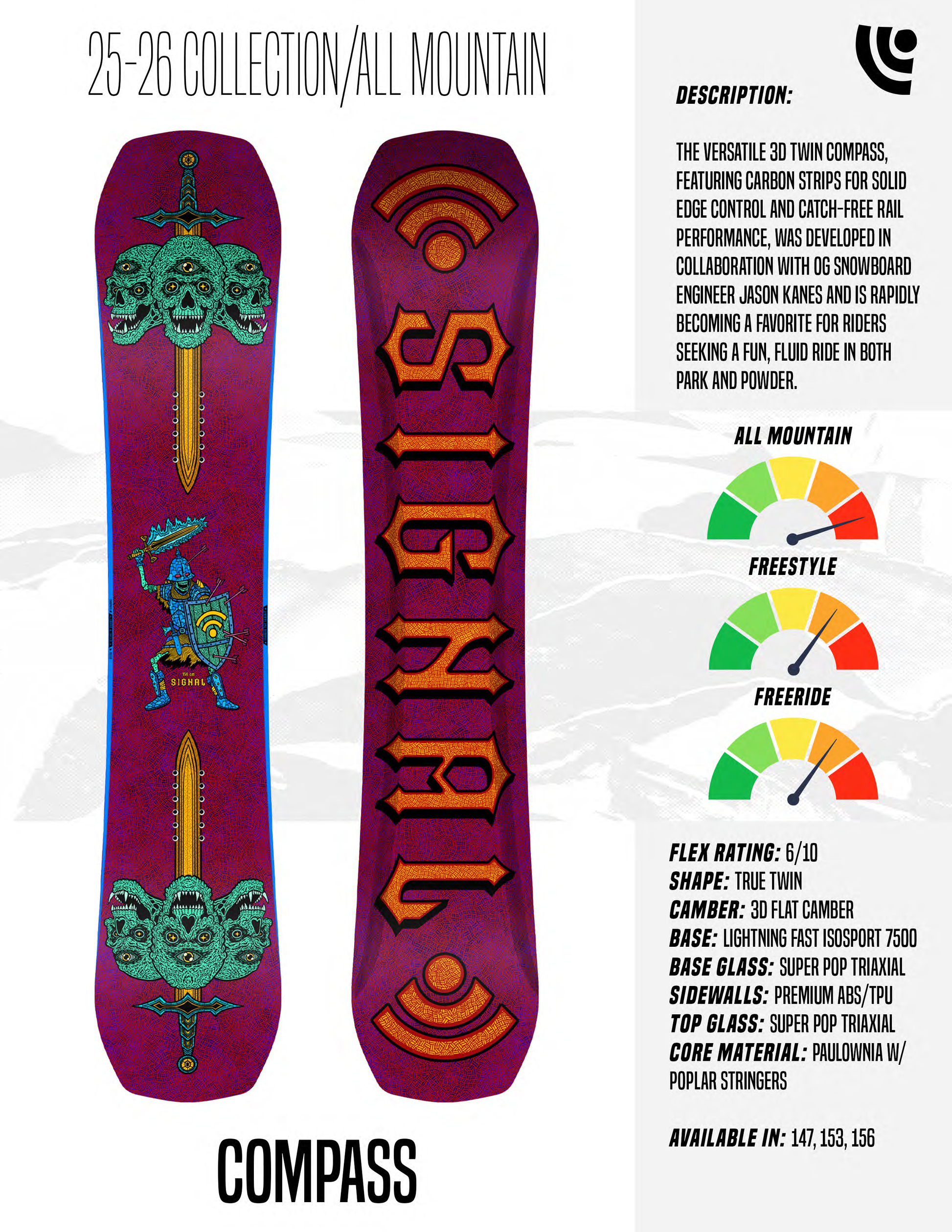 25/26 COMPASS – Signal Snowboards - JAPAN 25/26 COMPASS – Signal Snowboards - JAPAN