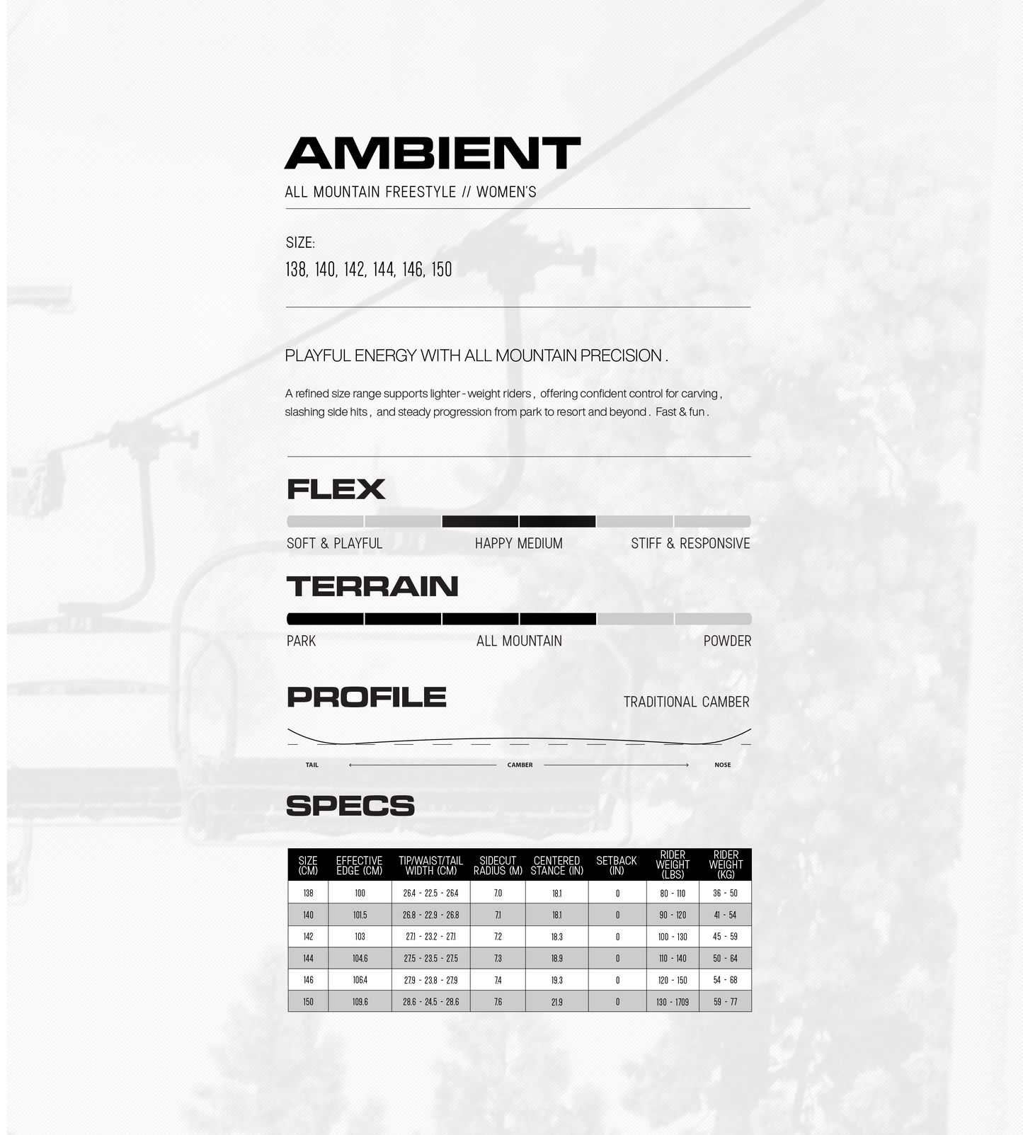 [ 先行予約 ]  26/27  | AMBIENT |  -DEPOSIT-
