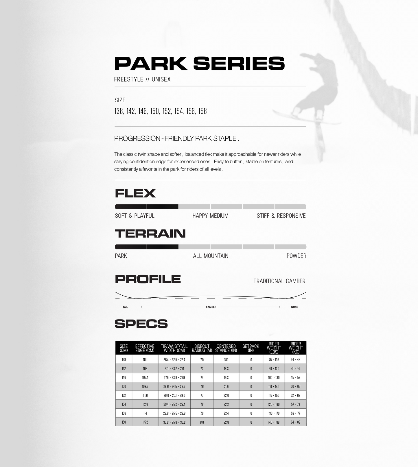 [ 先行予約 ]  26/27  | PARK SERIES | -DEPOSIT-