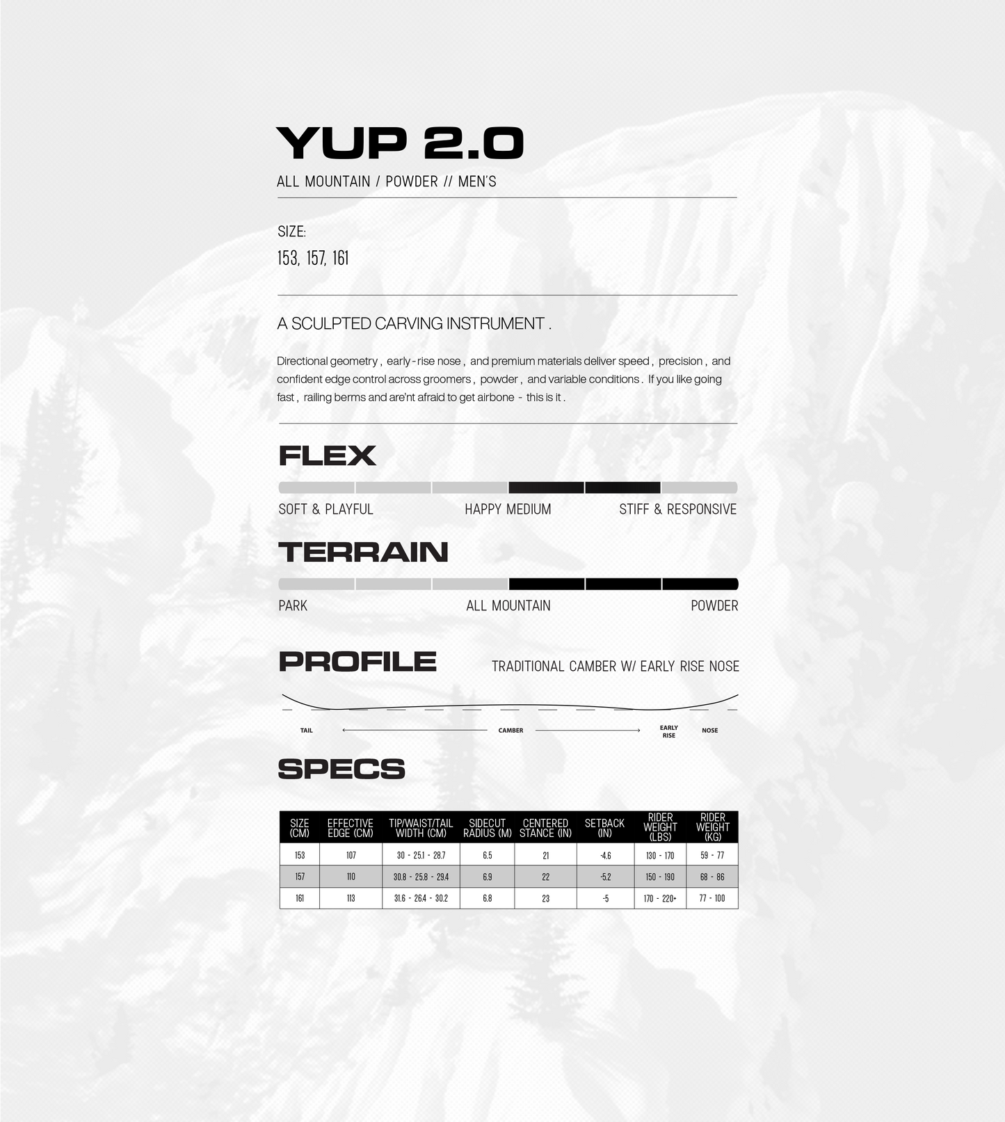 [ 先行予約 ] 26/27  | YUP 2.0 | -DEPOSIT-